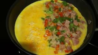 Western Omelet Easy Step By Step Chef [upl. by Esertap]