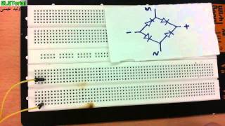 دورة الالكترونيات العملية  51 التقويم الموجي الكامل Full wave rectifier [upl. by Hepsiba573]