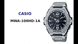 CASIO MWA100HD1AVEF MODULE 5577 mwa100hd unboxing [upl. by Moon]