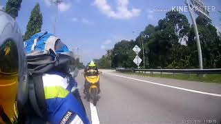 Y15ZR vs RS150 vs FZ150i  abah2 test power mesin masing2 [upl. by Naimad]