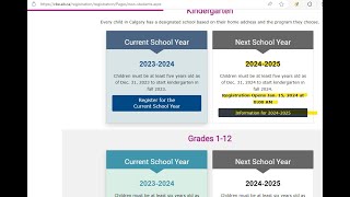 How to register kid for Kindergarten in Calgary Alberta [upl. by Ahsilrac]