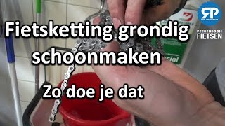 FIETSKETTING GRONDIG SCHOONMAKEN Zo doe je dat [upl. by Llennod]