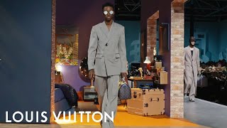 Mens FallWinter 2023 Show with Live Performance by Rosalía  LOUIS VUITTON [upl. by Oneil216]