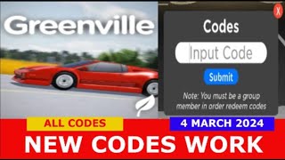 NEW CODES SPRING CARS BUILDINGS PAINTMORE Greenville ROBLOX MARCH 4 2023 [upl. by Coveney]