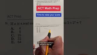 ACT Math practice question of the day 8 [upl. by Fischer64]