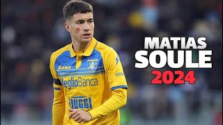 Matías Soulé 2024  Amazing Skills Assists amp Goals  Frosinone Calcio [upl. by Orson255]