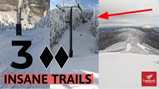 3 STUNNING Double Black Runs at SUGARBUSH VT [upl. by Gagne]