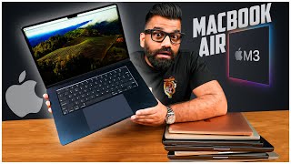 MacBook Air M3 Chip Unboxing amp First Look  The Best MacBook For All🔥🔥🔥 [upl. by Molini]