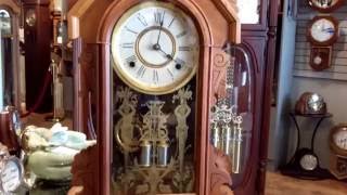 ANTIQUE CLOCK ANSONIA KITCHEN Model Eclipse c1890 Timeless Beauty [upl. by Ativoj838]