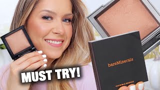 bareMinerals INVISIBLE BRONZE Powder Bronzer Medium OMG [upl. by Skvorak]