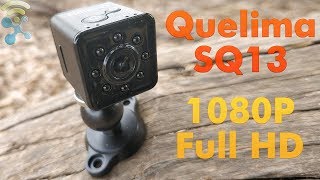 Quelima SQ13 Mini HD 1080P Review  Best Cheap Car DVR DV Camera [upl. by Atnod]