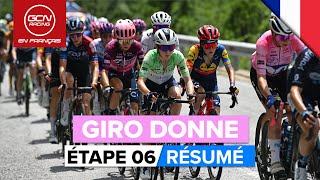 Giro Donne 2023 Résumé  Etape 6 [upl. by Petrina]