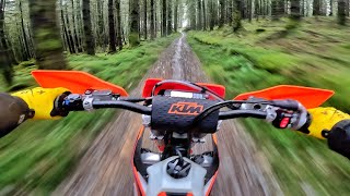 KTM EXC 150 OFF ROAD TEST [upl. by Botsford]