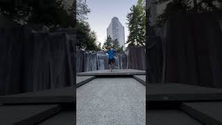 PERFECT KICKFLIP NOSE MANUAL IN PORTLAND OR Like Comment Subscribe help me hit 1000 subs skate [upl. by Ytteb860]