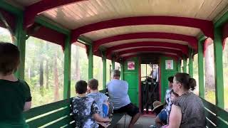 Riding the old steam train at Timbertown in Wauchope NSW 🇦🇺 [upl. by Hillell]