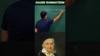 Gauss sumation mathematics maths [upl. by Milissent165]