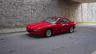 1991 BMW 850i 6speed manual 52k Miles for sale [upl. by Corabel]