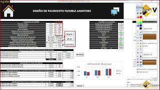 AP DISEÑO DE PAVIMENTOS AASHTO93 v2 2 [upl. by Silvan]