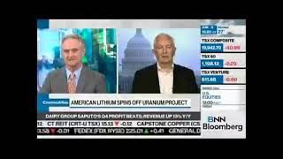 American Lithium CEO on Uranium Spinoff [upl. by Waltner]