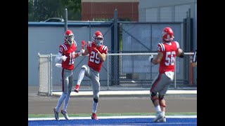 Dayton Flyers football rolls in home opener [upl. by Bergman]