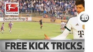 Top 10 Free Kick Tricks [upl. by Lunna50]