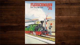 Fleischmann Katalog 1974 – Modellbahn Modelleisenbahn H0 [upl. by Miuqaoj]