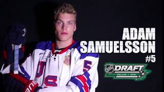 Adam Samuelsson Highlights Package [upl. by Sonya]