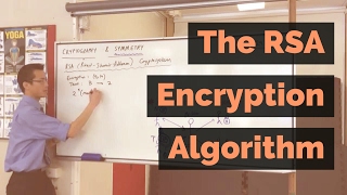 The RSA Encryption Algorithm 1 of 2 Computing an Example [upl. by Idnis]