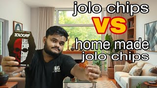 JOLO CHIPS 🆚 HOME MADE JOLO CHIPS challenge 🍟।chips challenge thestreetboy [upl. by Hahn]