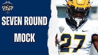 Colts 7Round 2024 NFL Mock Draft The Perfect Draft [upl. by Sixel]