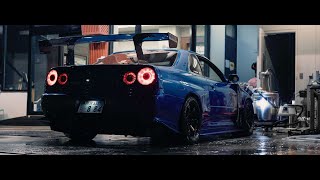 900HP Nissan R34 GTR in Tokyo  Raw Sound  4K [upl. by Nasia346]