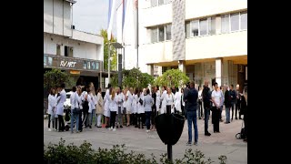 Protest zaposlenih u Apotekarskoj ustanovi [upl. by Nagoh]