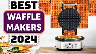 Best Waffle Maker  Top 10 Best Waffle Makers in 2024 [upl. by Aerdno815]