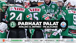 Bandyliiga Akilles  Botnia 24112023 kooste [upl. by Unam349]