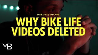 MrBizness Explains Why Bike Life Videos were deleted [upl. by Ennahs654]