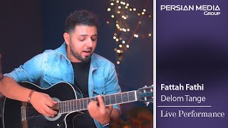 Fattah Fathi  Delo Tange  Live Performance  فتاح فتحی  اجرای زنده آهنگ دلم تنگه [upl. by Shanan284]