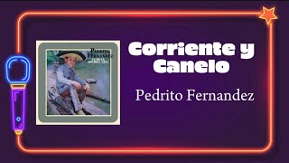 CORRIENTE Y CANELO  Pedrito Fernandez Karaoke  EdúMusic [upl. by Amling]