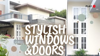 stylish villa windows and doors upvc slide amp fold doors Georgian [upl. by Akinahc]