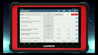 SCANNER AUTOMOTRIZ LAUNCH X431 Capacitación de uso diagnostico frenos ABS con scanner LAUNCH X431 [upl. by Elime]