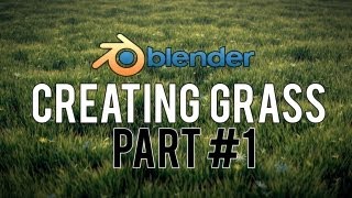 HD How to Create Realistic Grass in Blender 26 PART 13 [upl. by Atteuqehs813]