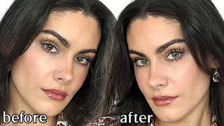 The BEST Natural Colored Contacts for Brown Eyes  Alya Amsden [upl. by Sadinoel]