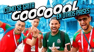 ¿CÓMO SE GRITA GOL EN OTROS PAÍSES [upl. by Adai]