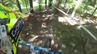 GoPro HD  coupe RhôneAlpes  VTT DH  St Pierre de Chartreuse  reconnaissance [upl. by Nitsrik]