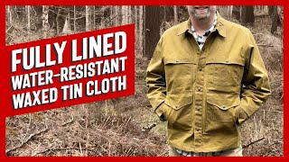 Filson Lined Tin Cloth Cruiser Jacket Review [upl. by Aihtiekal548]