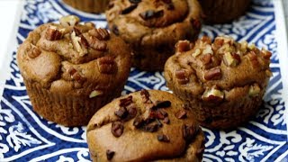 Full N Free Banana Nut Butter Muffins [upl. by Skill]