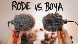 BOYA byMM1 VS Rode VideoMicro which is better [upl. by Pacian]