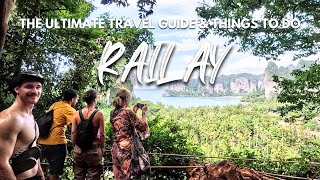 New 2024 Railay  Popular destinations in Thailand  With Captions Places to Visit in Thailand [upl. by Attolrac]