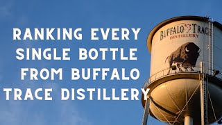 Ranking Every Bottle From Buffalo Trace Distillery bourbon whiskey buffalotrace drinking [upl. by Lockhart807]