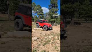 Jeepin on the Mogollon Rim Arizona arizona offroad jeep jeeplife jeeptrails [upl. by Fiorenza]