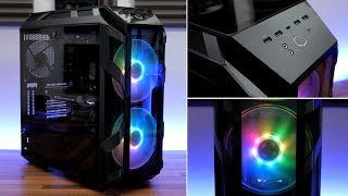 Cooler Master H500M la torre PC GAMER PERFECTA RGB 2018 [upl. by Zaremski60]